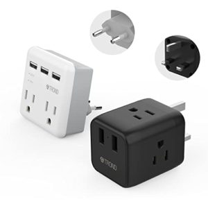 TROND US to Europe Plug Adapter