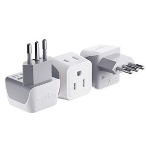Italy, Chile Travel Adapter Plug by Ceptics