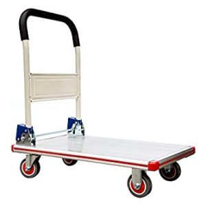 Aluminum Folding Cart with Wheels - Platform Truck