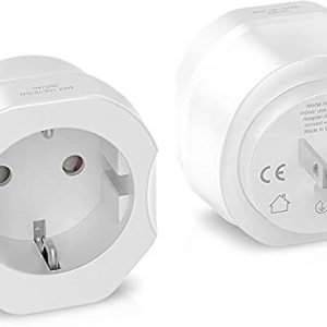 Outlet Plug Europe to US Plug Adapter