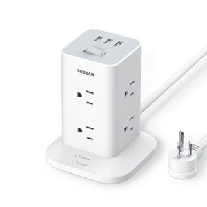 TESSAN Power Strip Tower Surge Protector