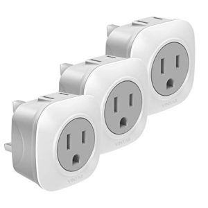 VINTAR International Power Adaptor with 2 American Outlets