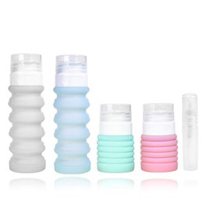 Collapsible Travel Size Bottles Portable Refillable Containers
