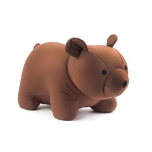 Kikkerland, Pillow Brown Bear Zip and Flip Travel