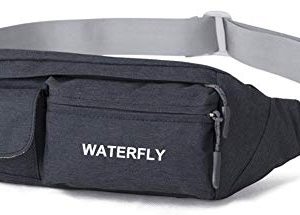 WATERFLY Fanny Pack for Women Men Water Resistant