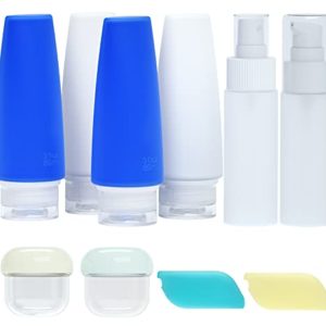 Valourgo 10 Pack TSA Travel Bottles Set for Toiletries