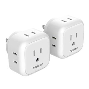 TESSAN Multiple Plug Splitter with 4 Electrical Outlets