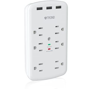 Multi Plug Outlet Extender with USB