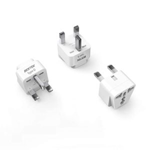 Universal Power Plug UK Travel Plug Adapter Set