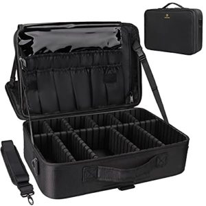 Professional Train Case Makeup Case Large