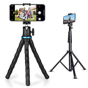 UBeesize 51" Extendable Tripod Stand Bundle