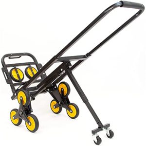 Easily Lift Heavy Items Up and Down Steps 3 Wheel Stair Climbing Cart