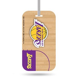 NBA Los Angeles Lakers Plastic Team Luggage Tag