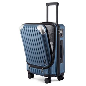 20-Inch Carry-On Spinner Luggage with TSA Lock Suitcase