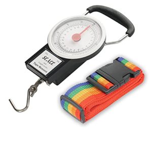 TFY Travel Luggage Manual Scale with Tape Measure