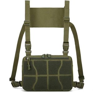 Tactical Chest Front Bag Pouch Harness Bag