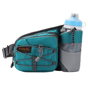 YUOTO Outdoor Fanny Pack with Water Bottle Holder