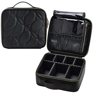 Black Makeup Bag, Makeup Organizer Bag for Women