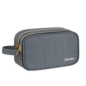 Gonex Travel Makeup Bag for Women with Mirror