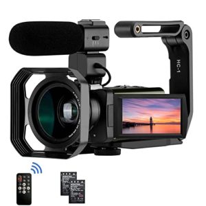 4K Video Camera Camcorder ORDRO AX65 UHD