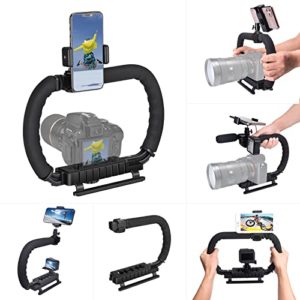 3-Shoe DSLR / Mirrorless/ Action Camera Camcorder