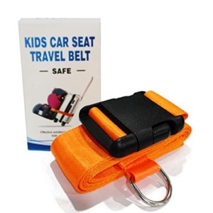 Car Seat Travel Strap to Convert Kid Car Seat