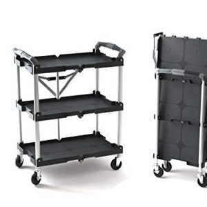 Olympia Tools Pack-N-Roll Folding Collapsible Service Cart