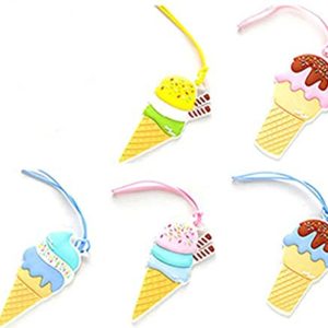 King&Pig 5pcs Ice Cream Luggage Tags