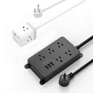 Surge Protector Power Strip USB Bundle