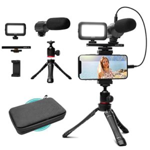 Movo iVlogger- iPhone/Android Compatible Vlogging Kit