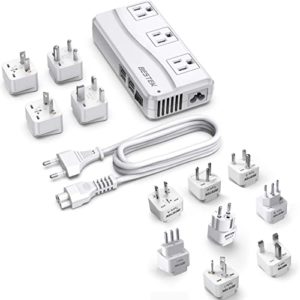 Worldwide Universal Travel Adapter for USA to US, EU, AU, UK, GE