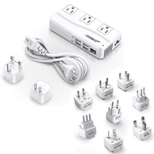 Worldwide Travel Universal Adapter for USA to US, EU