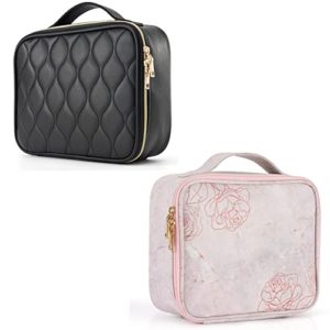 Vegan Leather Makeup Bags for Women