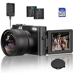 Vlogging Camera for YouTube 4K