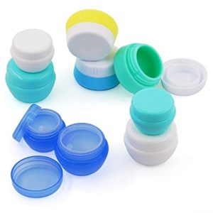 Travel Containers Sets Silicone & PP Cream Jars