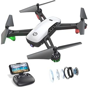 SANROCK U52 Drone with 1080P HD Camera for Adults Kids