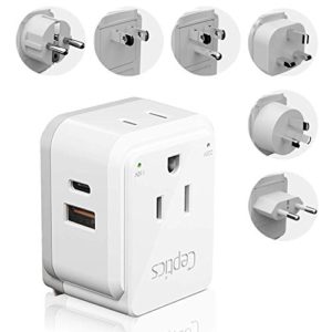 World Power Plug Adapter Travel Set Ceptics