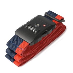 TSA Luggage Strap Approved 3-Dial Combination Lock