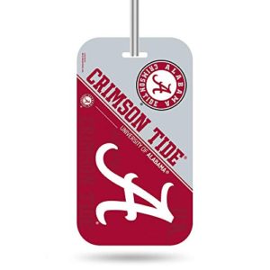 NCAA Alabama Crimson Tide Plastic Team Luggage Tag