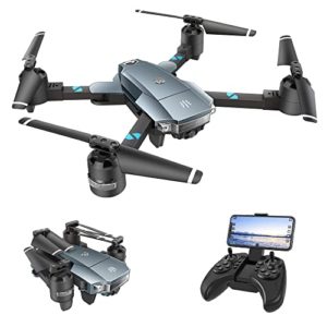 Voice Control Foldable Drone with Camera for Adults