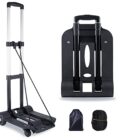 Folding Hand Truck, Luggage Cart with Wheels Foldable
