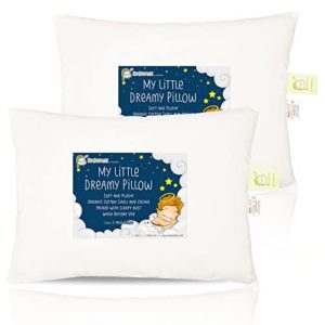 Soft Organic Cotton Toddler Pillows for Sleeping