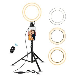 Selfie Ring Light with Tripod Stand