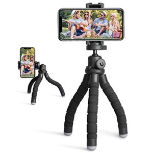 Portable and Flexible Tripod with Wireless Remote and Clip