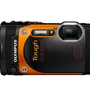 Waterproof Digital Camera with 3-Inch LCD (Orange)