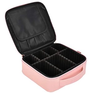 Portable Makeup Train Case for Women