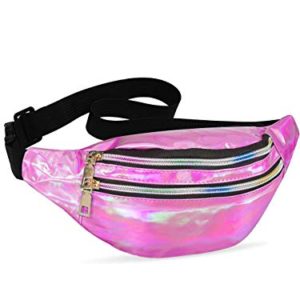 Waist Packs Shiny Waist Bum Bag Waterproof