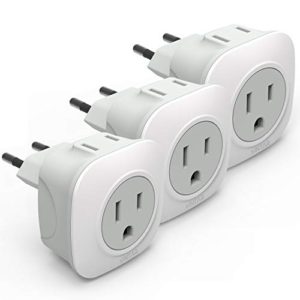 VINTAR International Power Adaptor with 2 American Outlets