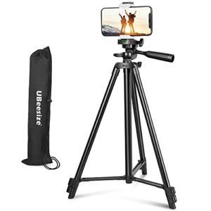UBeesize 50-inch Lightweight Tripod for Cameras and Cell Phones