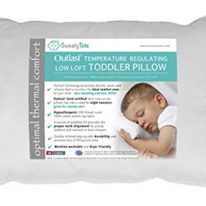 Toddler Pillow for Hot or Sweaty Sleepers